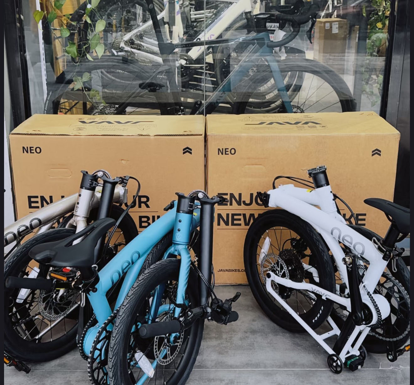 Xe Đạp Gấp Folding JAVA Neo-9SE Phanh Đĩa Bánh 16 Inch – Hanoibike